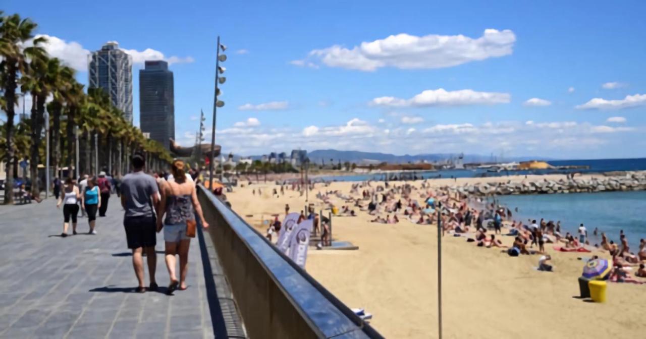 Barceloneta Eco-Friendly Studio -Private Bathroom- Exterior foto